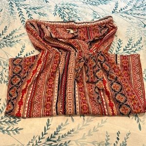 Strapless above knee dress